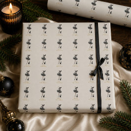 Fröhliche Witchmas-Geschenkpapier – Gothic Hexe &  Geschenkpapier