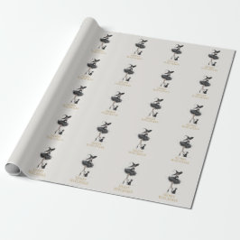 Fröhliche Witchmas-Geschenkpapier – Gothic Hexe & Geschenkpapier