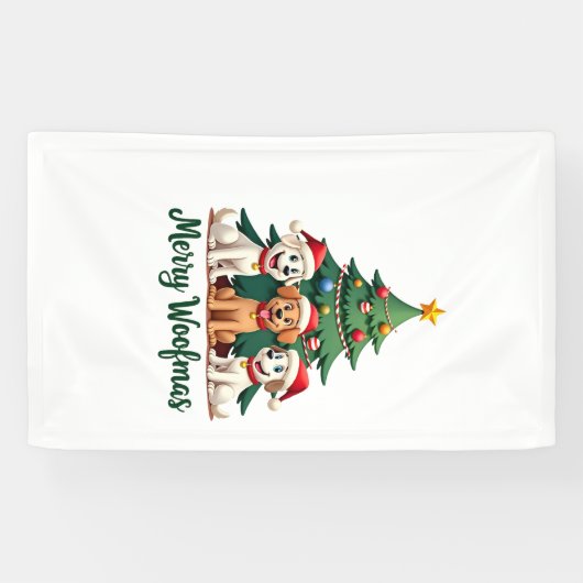 Fröhliche Woofmas (2) Banner (Horizontal)