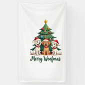 Fröhliche Woofmas (2) Banner (Vertikal)