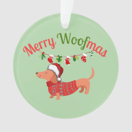 Fröhliche WOOFmas Ornament