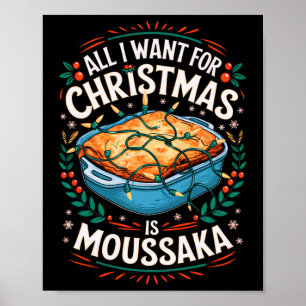 Fröhliche Xmas alles, was ich zu Weihnachten Mouss Poster