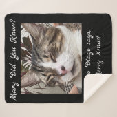 Fröhliche Xmas Diego Diago! Sherpadecke (Vorderseite (Horizontal))