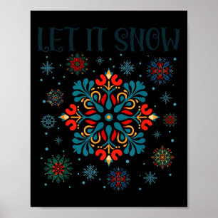 Fröhliche Yule-Wintersonnenwende Gott Jul Schwedis Poster