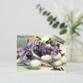 Fröhlichen Ostern Feiertagspostkarte (Stehend Vorderseite)