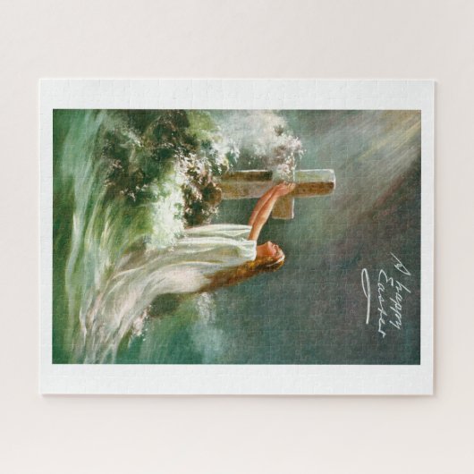 Fröhlichen Ostern Puzzle (Horizontal)