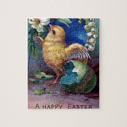 Fröhlichen Ostern Puzzle (Vertikal)