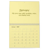 Fröhlicher 2026-Zitat-Kalender Kalender (Jan 2027)
