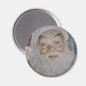 Fröhlicher Alter St. Nikolaus Magnet (Vorderseite/Rückseite)