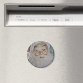 Fröhlicher Alter St. Nikolaus Magnet (In Situ (Geschirrspüler))