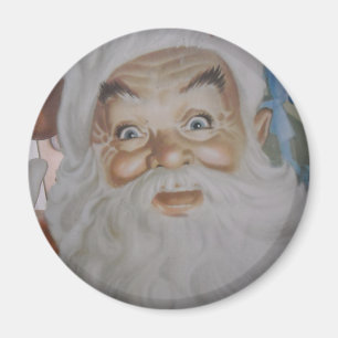 Fröhlicher Alter St. Nikolaus Magnet