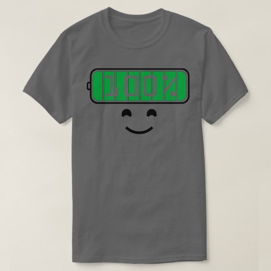 fröhlicher Ausdruck T-Shirt (Design vorne)