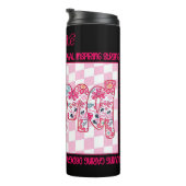 Fröhlicher Blumenstrauß Tropfen Mama Thermosbecher (Nach rechts gedreht)