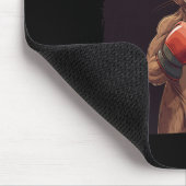 Fröhlicher Boxer Kangaroo für einen Lighthearted P Mousepad (Ecke)