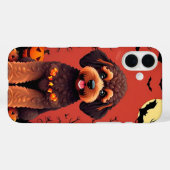 Fröhlicher brauner Hund Case-Mate iPhone Hülle (Rückseite (Horizontal))