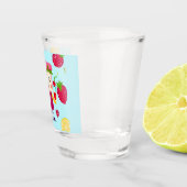Fröhlicher Cartoon Juice Schnapsglas (Rechts)