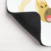Fröhlicher Cartoon Ponies Mousepad (Ecke)