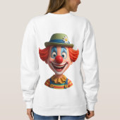 Fröhlicher Clown Sweatshirt (Rückseite)
