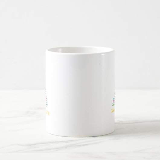 Fröhlicher Debugging-Code-Weihnachtsbaum-Kunst Kaffeetasse (Mittel)