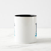 Fröhlicher Delfin Sprung - Tasse (Mittel)