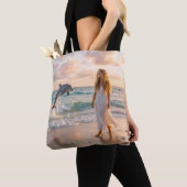 Fröhlicher Delfinsprung Tasche (Von Nahem)