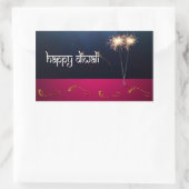 Fröhlicher Diwali - Aufkleber (Tasche)