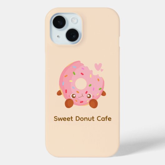 Fröhlicher Donut mit Streuseln Case-Mate iPhone Hülle (Rückseite)