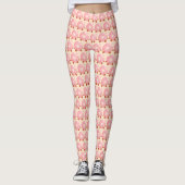 Fröhlicher Donut mit Streuseln Leggings (Vorderseite)