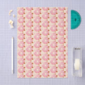 Fröhlicher Donut mit Streuseln Seidenpapier (Handwerk)