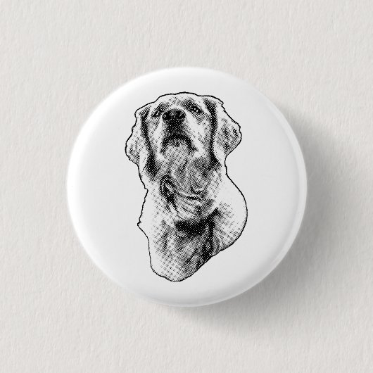 Fröhlicher Druck, Punkte-Parade Button (Vorderseite)