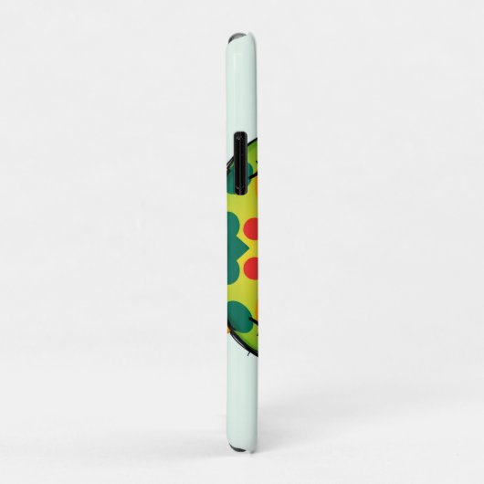 „Fröhlicher Dschungeldrache – Bunt und Glücklich“ Case-Mate iPhone Hülle (Hinten/Rechts)