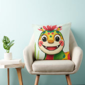 „Fröhlicher Dschungeldrache – Bunt und Glücklich“ Kissen (Stuhl )