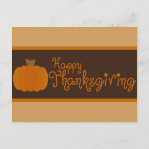 Fröhlicher Erntedankfest Autumn Pumpkin Feiertagspostkarte