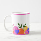 Fröhlicher Esser Mimi bunter Becher Kaffeetasse (Links)