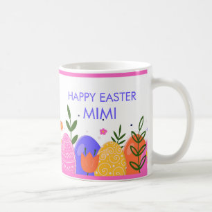 Fröhlicher Esser Mimi bunter Becher Kaffeetasse