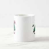 Fröhlicher F Caw F Lustiger Grafikstil Kaffeetasse (Mittel)