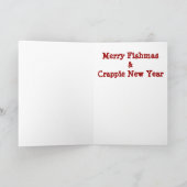 Fröhlicher Fishmas- Freashwater Feiertagskarte (Innenseite)