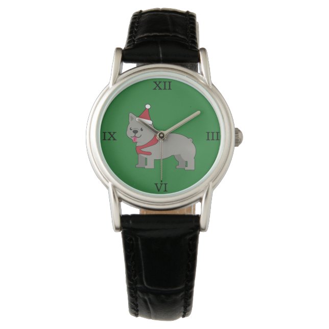 Fröhlicher Franzose Armbanduhr (Vorderseite)