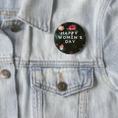 Fröhlicher Frauentag Button (Beispiel)