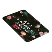 Fröhlicher Frauentag Magnet (Rechte Seite)