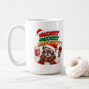 Fröhlicher Fröhlicher Fröhlicher Weihnachtswaschbä Kaffeetasse