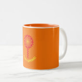 Fröhlicher Frühling Tasse (VorderseiteRechts)