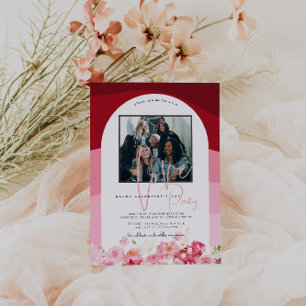 Fröhlicher Galentine's Day Brunch Foto-Einladung Einladung