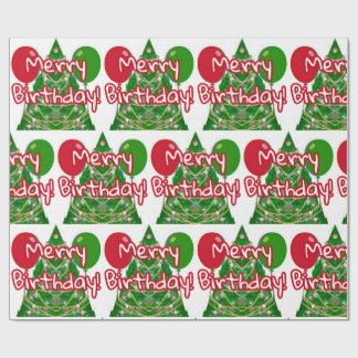 Fröhlicher Geburtstag Geschenkpapier