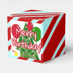 Fröhlicher Geburtstag Geschenkschachtel