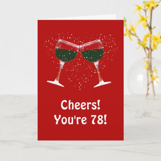 Fröhlicher Geburtstag Karte (Gelbe Blume)