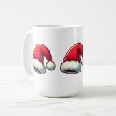 Fröhlicher Gehirnwärmer Kaffeetasse (Vorderseite Links)