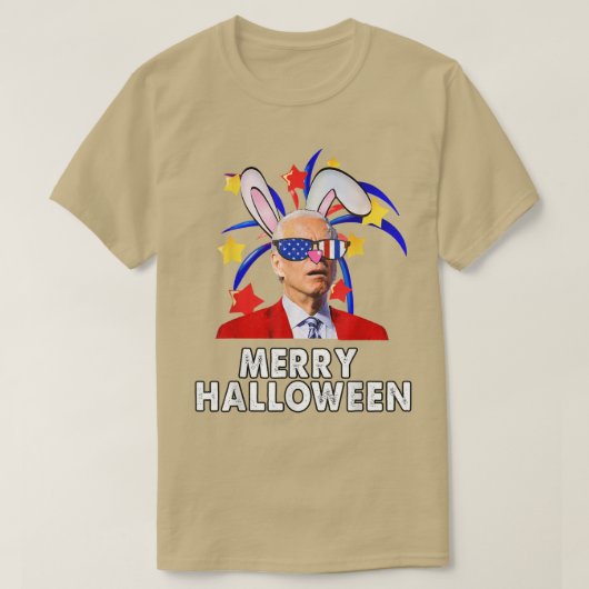 fröhlicher halloween 4. juli T-Shirt (Design vorne)