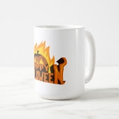 Fröhlicher Halloween-Becher Kaffeetasse (VorderseiteRechts)