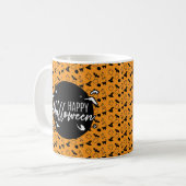Fröhlicher Halloween-Becher Kaffeetasse (Vorderseite Links)